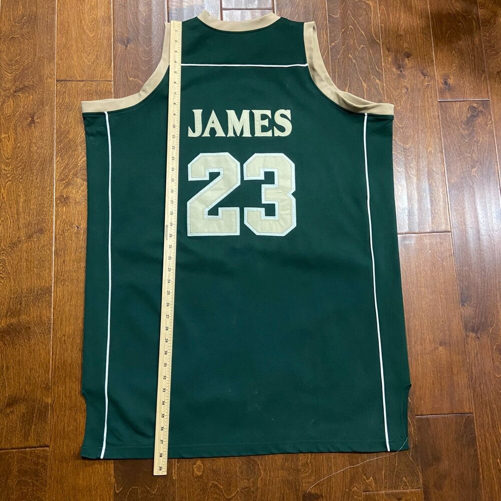 High School Legends Vtg LeBron James SVSM Irish Limit… - Gem